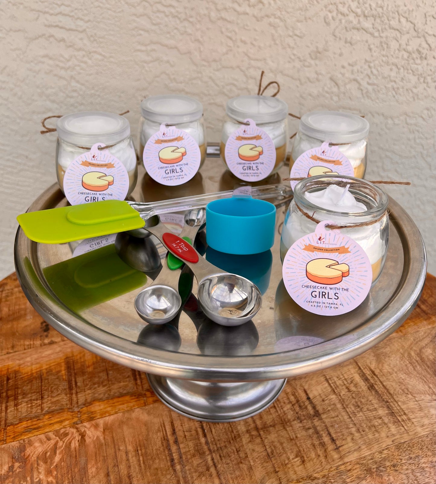 Cheesecake With the Girls Candle - Golden Collection - Golden Girls Cheesecake Candle