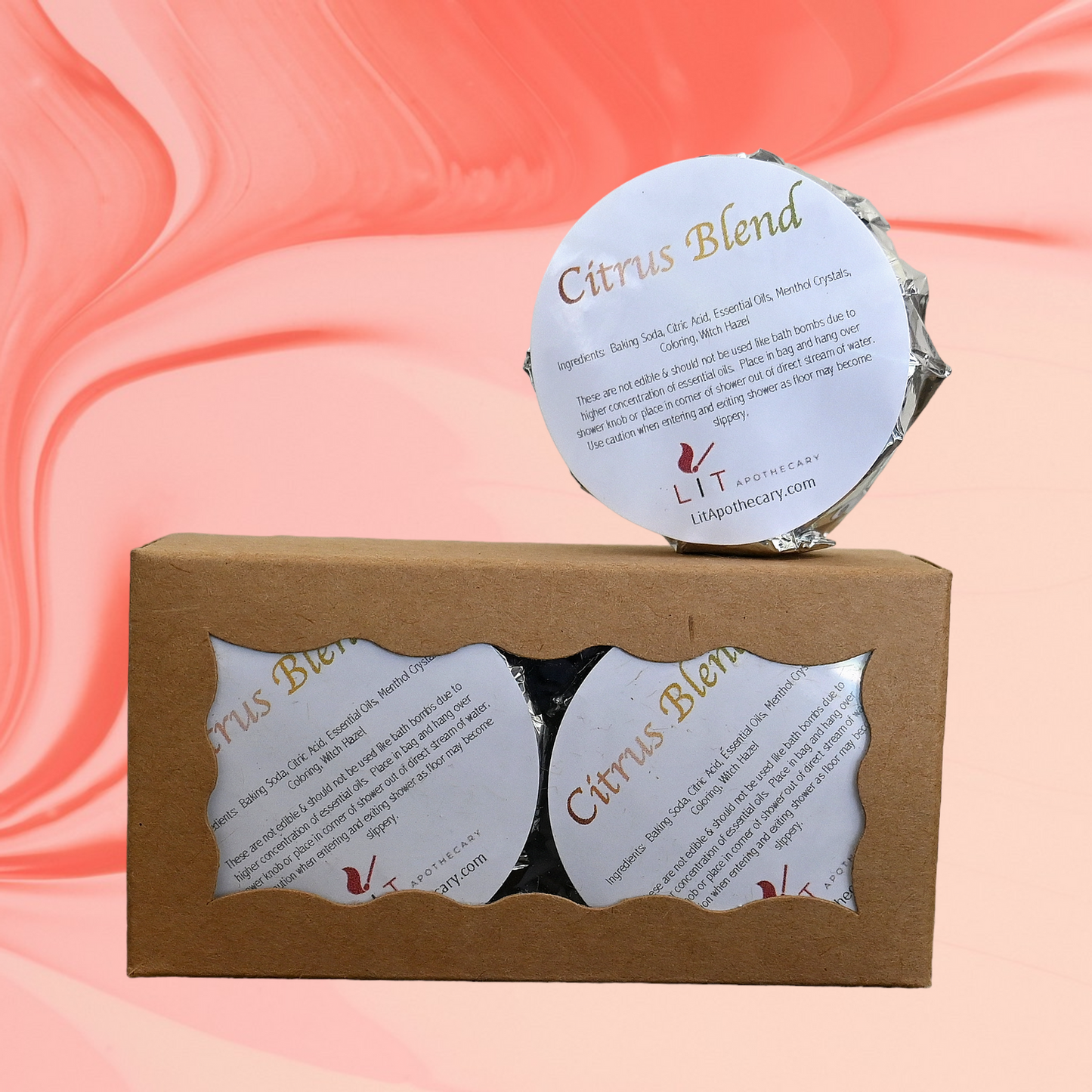 Citrus Blend Shower Steamer - Citrus Shower Steamer