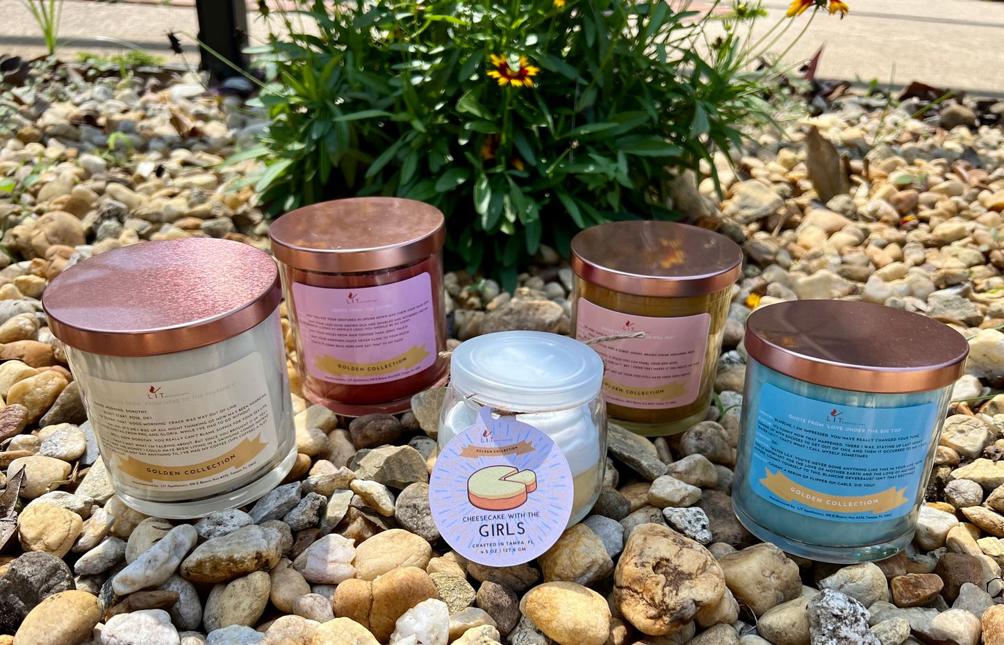 Golden Collection Candle Bundle