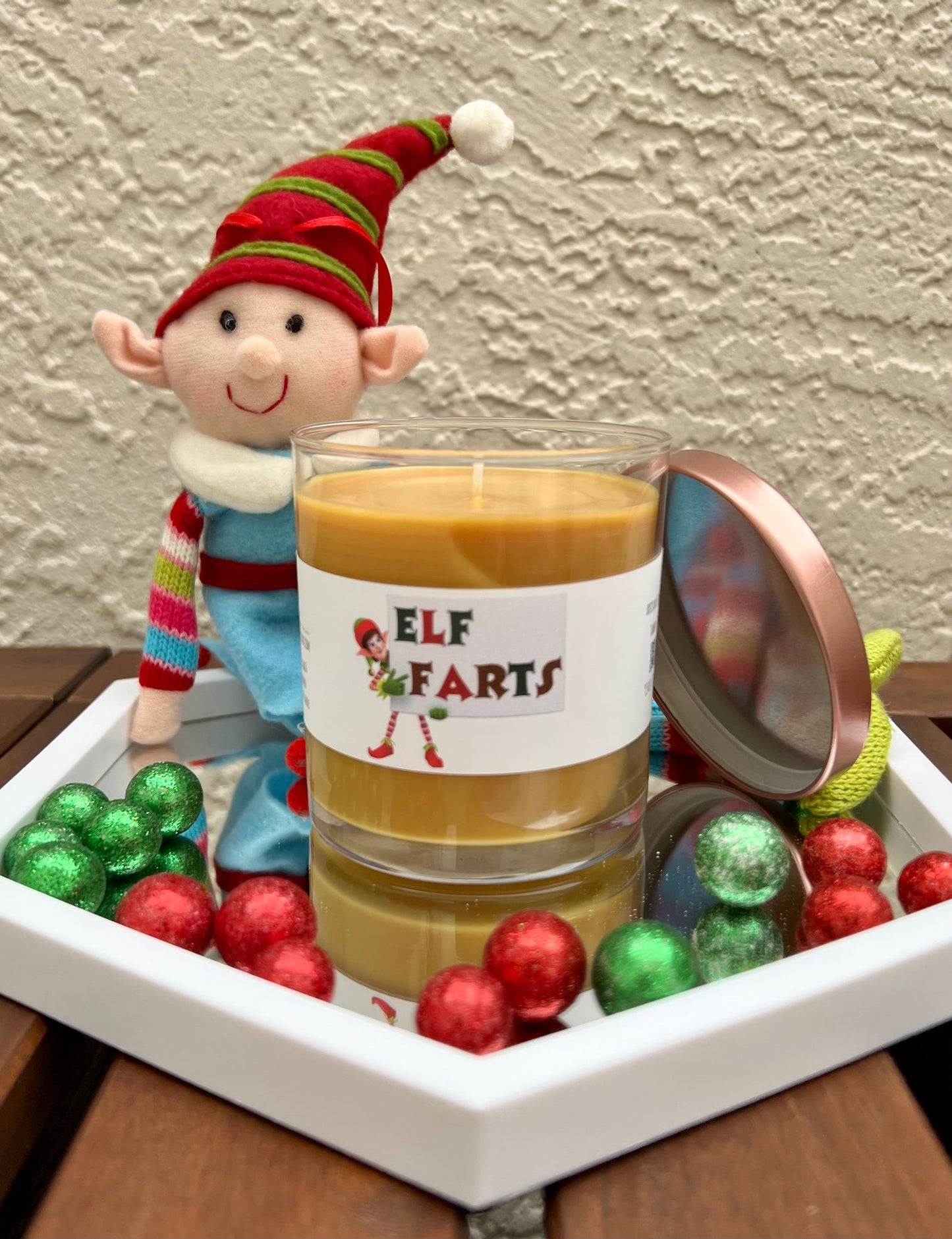 Elf Farts Candle - Brown Sugar Cinnamon Candle