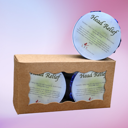 Head Relief Aromatherapy Shower Steamer - Head Relief Shower Steamer