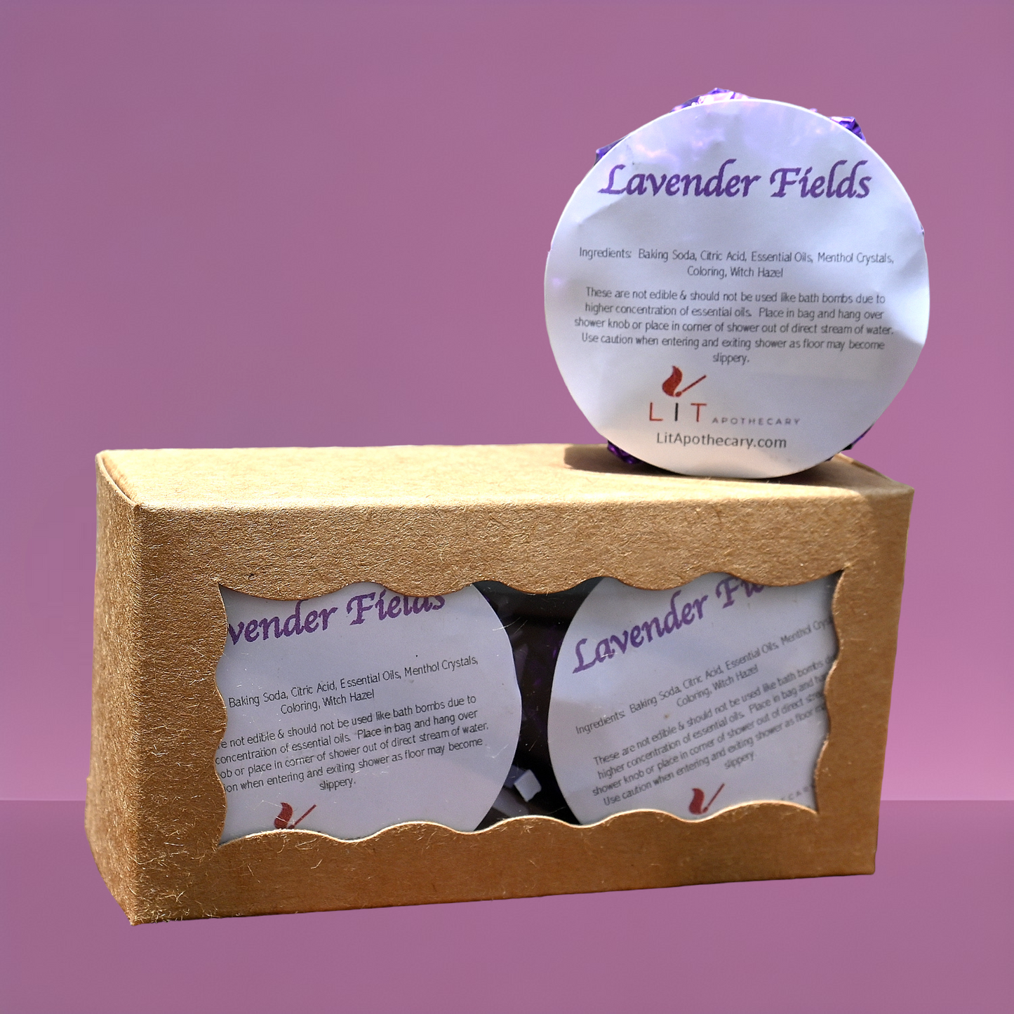 Lavender Fields Shower Steamer