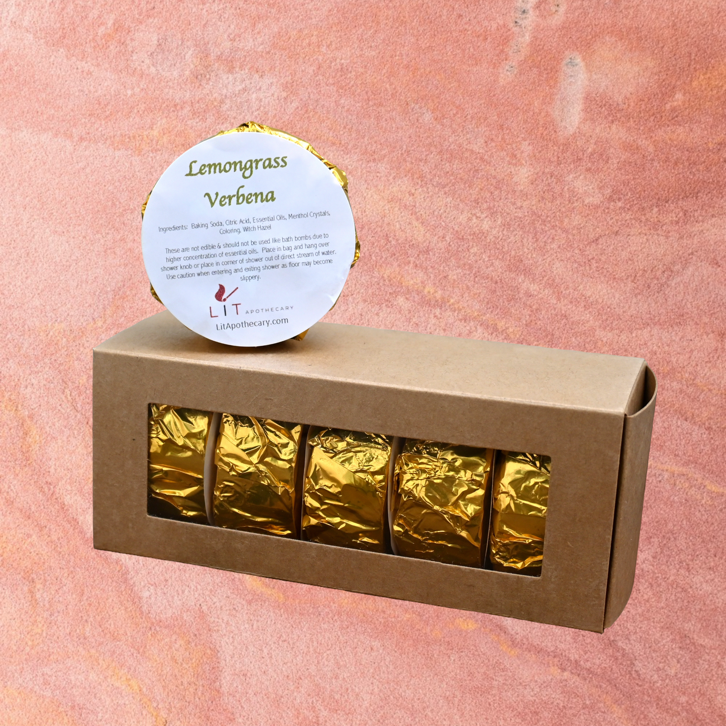 Lemongrass Verbena Shower Steamer