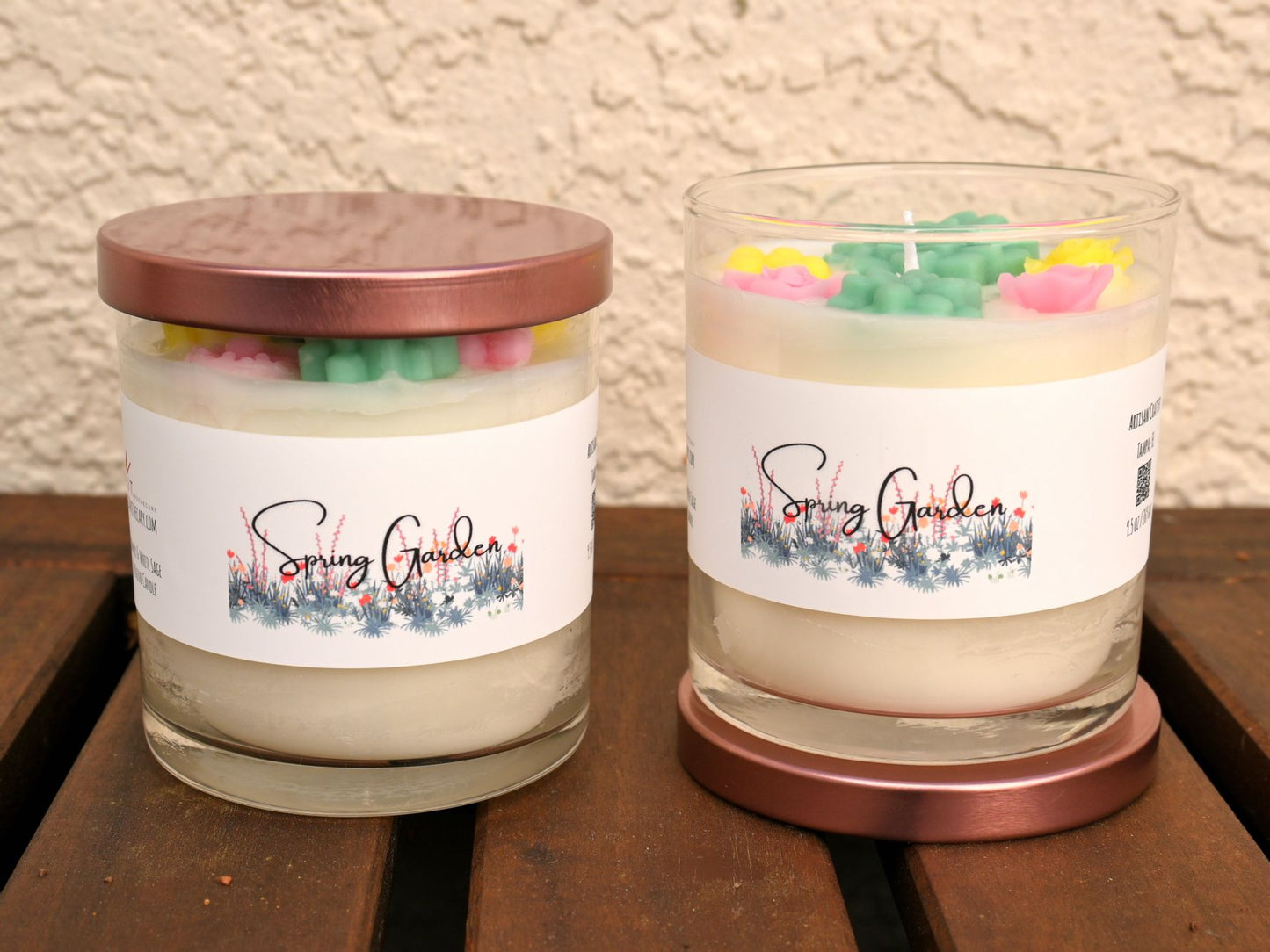 Spring Garden Candle - Rosemary & White Sage Candle