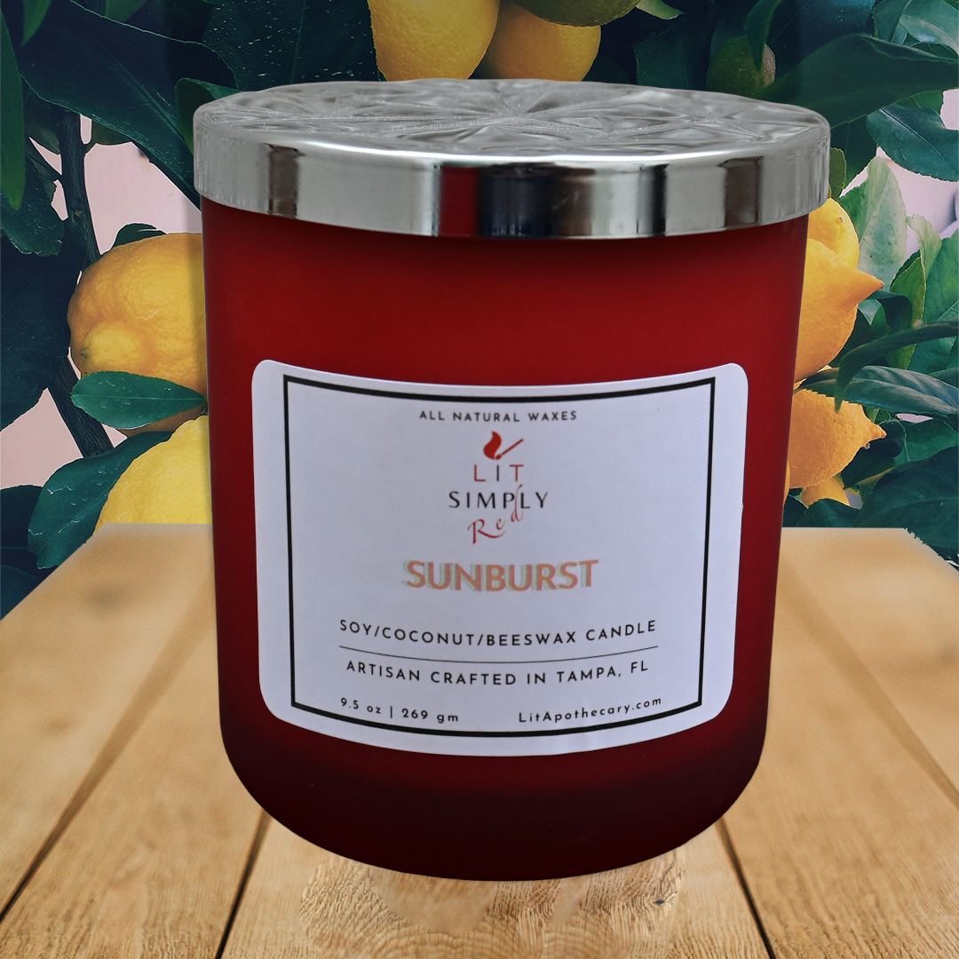 Sunburst Citrus Candle – LIT Simply Luxury Candle