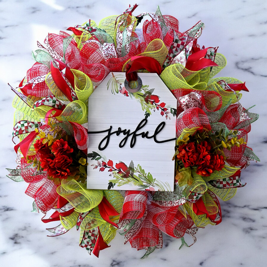 a wreath with the word style written on it