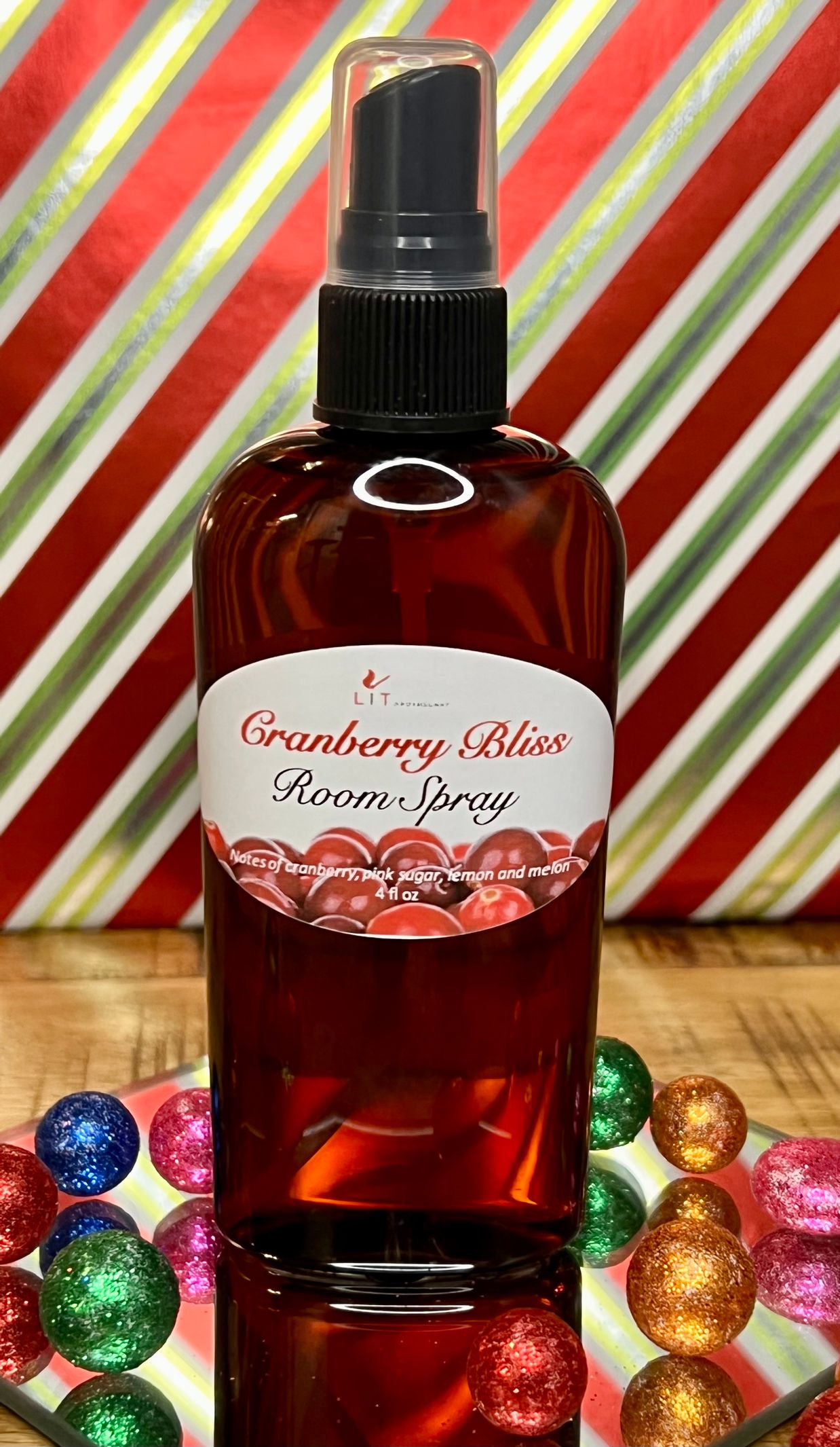 Cranberry Bliss Bundle - Cranberry Candle, Spray & Steamer