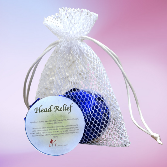 Head Relief Aromatherapy Shower Steamer - Head Relief Shower Steamer