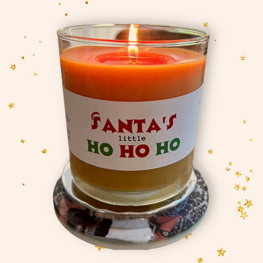 Santa's Little Ho Candle - Gingerbread Scented Candle