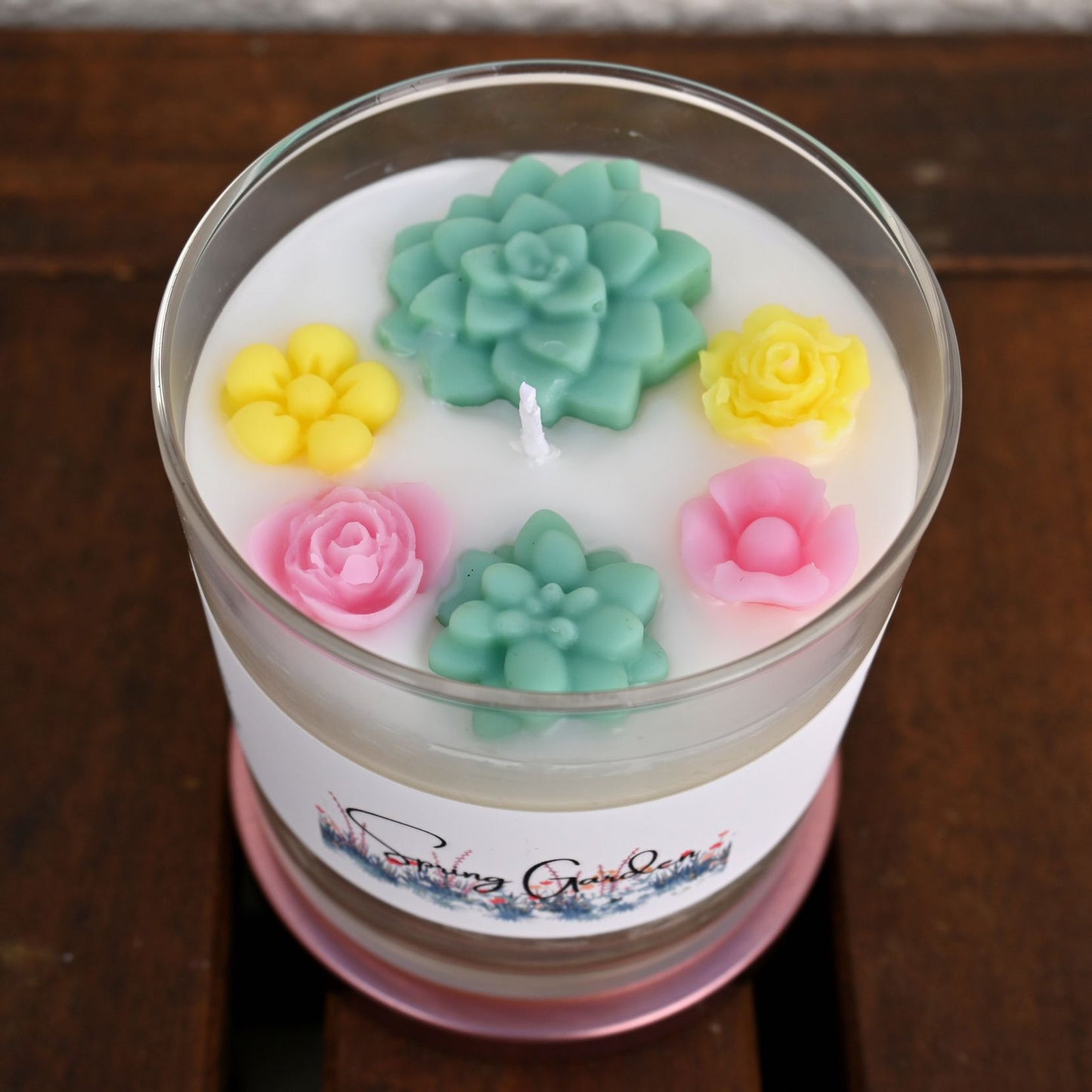 Spring Garden Candle - Rosemary & White Sage Candle